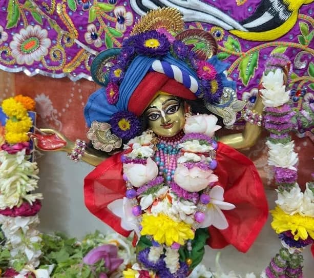 Traditional dance performance at temple courtyard
